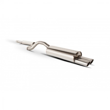 Línea de escape Cat-Back acero Inox Volkswagen Golf 4 (MK4) 1.6 i 8s 102cv 1997 - 2004 Scorpion