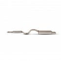 Línea de escape Cat-Back acero Inox Volkswagen Golf 4 (MK4) 1.6 i 8s 102cv 1997 - 2004 Scorpion