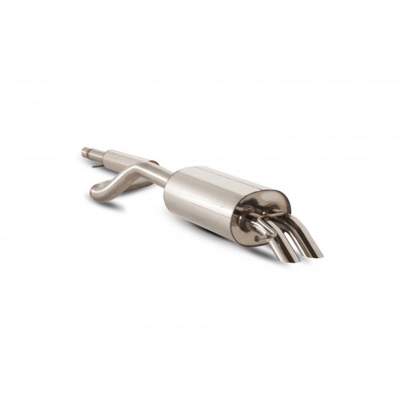 Línea de escape Cat-Back Scorpion Volkswagen Golf 4 (MK4) 1.6 i 8s 102cv 1997 - 2004 acero Inox