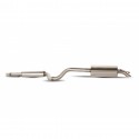 Línea de escape Cat-Back Scorpion Volkswagen Golf 4 (MK4) 1.6 i 8s 102cv 1997 - 2004 acero Inox