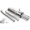 Línea de escape CAT-back Ta-technix BMW E36 325 i 2.5 (141Kw/192cv) 1990 - 1995