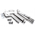 Línea de escape Deportivo Cat-Back Ta-technix Opel Kadett (Typ E) 1.2 S 60cv 1984 - 1991