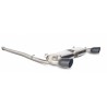 Tubo intermedio + Escape trasero Scorpion Toyota GT86 2.0 (147Kw/200cv) 2012 - 2025 Salida Black ceramic