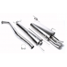Línea de escape deportivo Cat-back Opel Vectra (Typ B) 2.0 i 16v 136cv 1995 - 2002