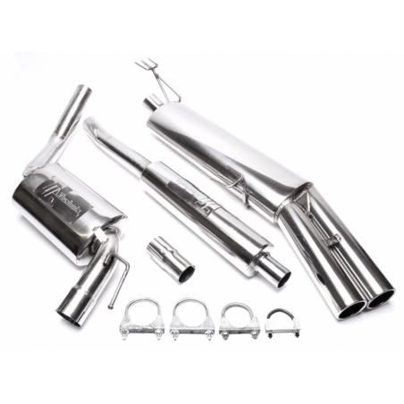 Línea de escape Inox Cat-back Volkswagen Passat (Typ B3/B4) 1.6 i (55Kw/75cv) 1988 - 1992 TA-technix