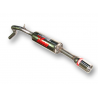 Escape Trasero Inox Alfa Romeo 75 2.5 V6 Quadrifoglio 156cv 1985 - 1993 Rc Racing
