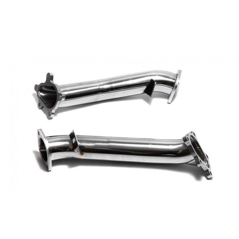 Downpipe supresor catalizador Acero Inox Armytrix Nissan GT-R R35 3.8 V6 Bi-Turbo 2007 - 2011