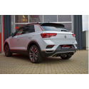 Escape trasero deportivo en Inox Volkswagen T-Roc 4 Motion 2.0l TSI (140Kw/190C) 2017 - 2021