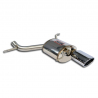 Silencioso trasero deportivo en Acero Inox Derecho Mercedes SLK (R171) 200 KOMPRESSOR (163CV/118KW) 2004 - 2011