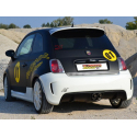 Tramo trasero grupo N con salidas redondas en acero inox Abarth 500/595 (typ312) 1.4 TJET (160CV/118kW) 2008 - 2015