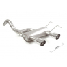 Silencioso trasero salidas redondas en acero inox Abarth 500/595 (typ312) 1.4 TJET (140CV/103kW) 2012 - 2015