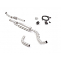 Flexible con tramo intermedio con silencioso con válvula INOX Abarth 500/595 (typ 312) 1.4TJET (180CV/132kW) 2013 - 2015
