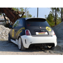 Tramo trasero grupo N en acero inox Abarth 500/595 (typ 312) 1.4TJET (180CV/132kW) 2013 - 2015