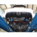Tramo trasero grupo N en acero inox Abarth 500/595 (typ 312) 1.4TJET (180CV/132kW) 2013 - 2015