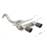 Silencioso trasero con dos salidas en acero inox Abarth 500/595 (typ 312) 1.4TJET (180CV/132kW) 2013 - 2015