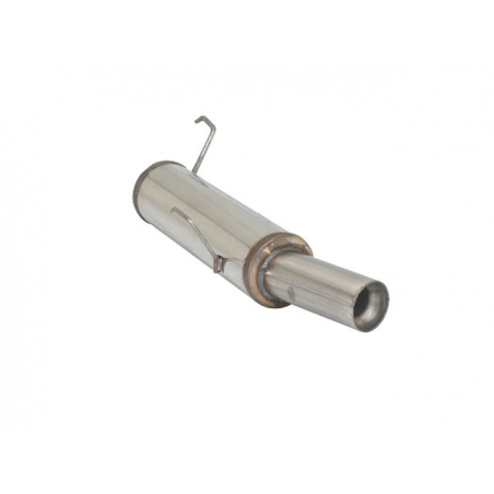 Silencioso trasero grupo N en acero inox Peugeot 206 1.1 (40kW/54CV) 2000 - 2009