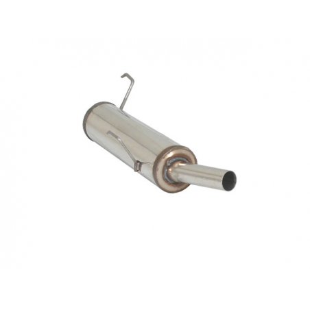 Silencioso trasero en acero inox Peugeot 206 1.1 (40kW/54CV) 2000 - 2009