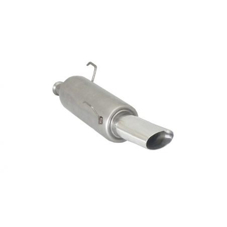 Escape trasero en acero inox Peugeot 206 1.1 (40kW/54CV) 2000 - 2009
