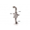 Catalizador + Tubo supresor FAP en acero inox Peugeot 206 1.6 HDi (80kW/110CV) 2001 - 2009