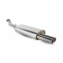 Silencioso Trasero Acero Inox Scorpion BMW 325i 2.5 170cv 1989 - 1991 incl Cabrio & Touring