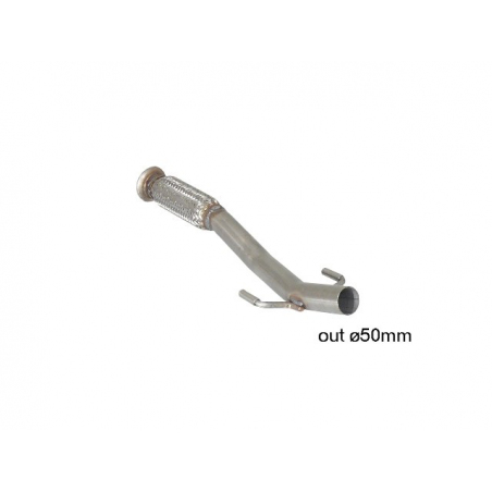 Tramo delantero con flexible en acero inox Peugeot 207 1.6 16V THP GTi (128kW/175CV) 2007 - 2012