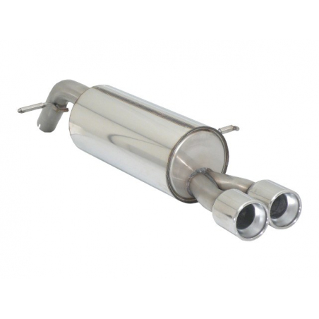 Silencioso trasero en acero inox Peugeot 207 1.6 16V THP GTi (128kW/175CV) 2007 - 2012