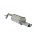 Silencioso trasero en acero inox Peugeot 207 CC 1.6 16V THP (110kW/150CV)