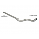 Tramo intermedio grupo N en acero inox Peugeot 208 1.6 GTi (147kW/200CV) 2013 - 2015