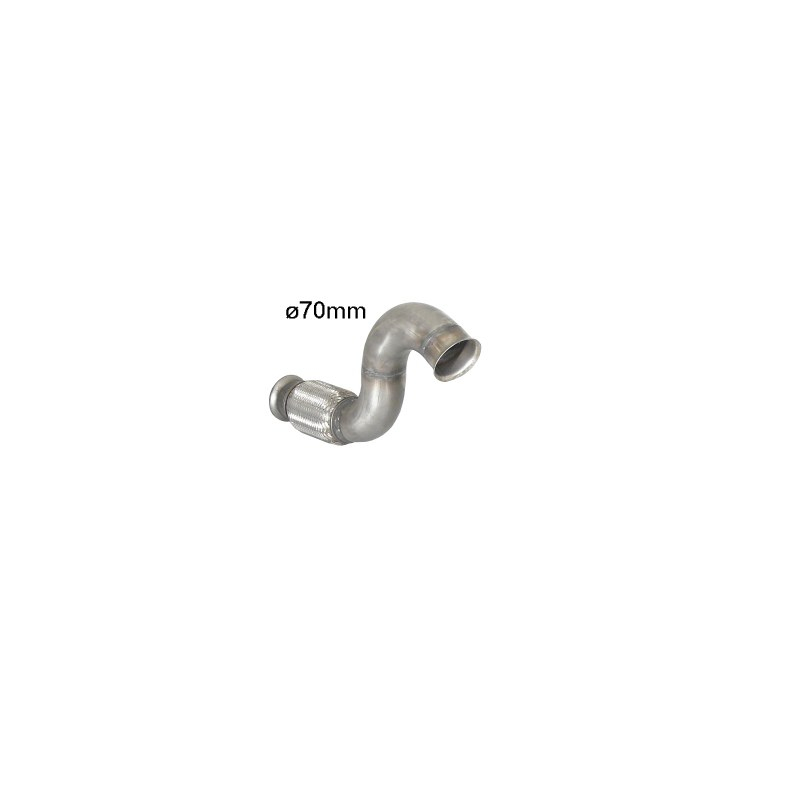Tramo delantero con flexible en acero inox Peugeot RCZ 1.6 Turbo (147kW/200CV) 2010 - 2015