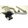 Línea de escape Cat-back Acero inox Alfa Romeo 156 1.6/1.8/2.0 TWINSPARK 1997 - 2006 (SEDAN + SPORTWAGON)