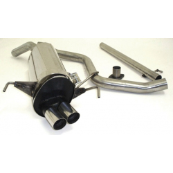 Línea de escape Deportiva acero inox Alfa Romeo 156 1.9l Twinspark JTD (85Kw/115Cv)1997 - 2006 (SEDAN + SPORTWAGON)