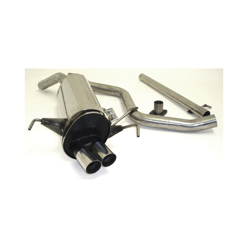 Línea de escape Deportiva acero inox Alfa Romeo 156 2.5l V6 (141Kw/192Cv) 1997 - 2006 (SEDAN + SPORTWAGON)