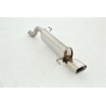 Silencioso trasero en acero inox ALFA ROMEO MITO 1.4l TB (99Kw/135cv) 2008 - 2018