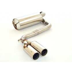 Silencioso trasero en acero inox Alfa Romeo Spider / GTV 3.0l V6 (160Kw/218Cv) 1995 - 2005