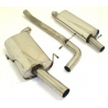 Línea de escape Deportiva acero inox Peugeot 406 SW 2.0l Turbo (108kW) 1996 - 2004