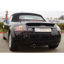 Escape trasero en acero Inox Audi TT 8N 1.8 T (110Kw/150Cv) 1998-2006