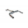 Escape Trasero acero Inox Grupo N Renault Clio 3 RS 2.0i RS 16V 197cv 2006 - 2009 Rc Racing