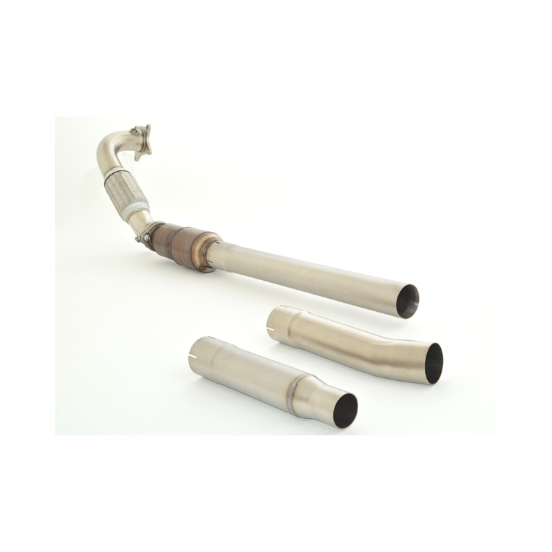 Catalizador deportivo 200cpsi acero Inox 76mm Audi TT 8J 2.0l TFSI Quattro (147Kw/200Cv) 2006 - 2014 Coupe & Roadster