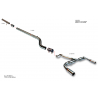 Línea de Escape acero Inox Grupo N Renault Clio 3 RS 2.0i 16V 201cv 2009 - 2012 Rc Racing