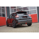 Escape trasero en acero Inox 70mm Nissan Juke F15 Nismo RS 1.6 DIG-T (160kw/218Cv) 01/2015 - Hoy