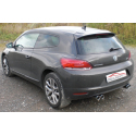 Línea de escape Duplex Cat-back VW Volkswagen Scirocco III 1.4 TSI (90kw/122Cv) 2008 - 2014