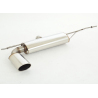 Silencioso trasero en acero inox VW Volkswagen Scirocco III 2.0 TDI (125kw/170Cv) 2008 - 2014