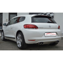 Silencioso trasero Duplex en acero inox VW Volkswagen Scirocco III 1.4 TSI (92Kw/125Cv) 04/2014 - Hoy