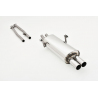Línea de escape Deportiva acero inox Bmw E30 320i 2.0 (95kw/129Cv) 1987 -1993 Touring