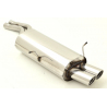 Escape trasero en acero Inox Bmw E46 325i 2.5 (141kw/192Cv) 1998 - 2006 Cabrio