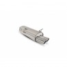 Escape Trasero Acero Inox BMW E46 323i/Ci 2.5 170cv 1998 - 2000 Scorpion
