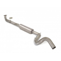 Flexible con tramo intermedio con silencioso en acero inox Abarth 696 Typ 312 1.4 T-Jet (132Kw/180Cv) 2009 - Hoy
