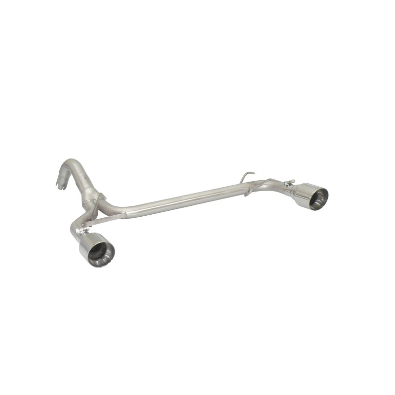 Silencioso trasero duplex en acero inox 102mm grupo N Abarth 696 Typ 312 1.4 T-Jet (132Kw/180Cv) 2009 - Hoy