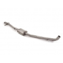 Tramo intermedio con silencioso en acero inox Alfa Romeo 75 1.8 Turbo (1986 - 1992)