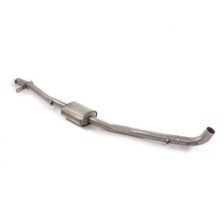 Tramo intermedio con silencioso en acero inox Alfa Romeo 75 1.8 Turbo (1986 - 1992)